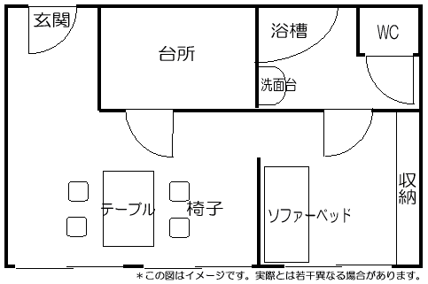 サンルイ島−10の間取り図