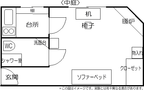 サンルイ島−11の間取り図