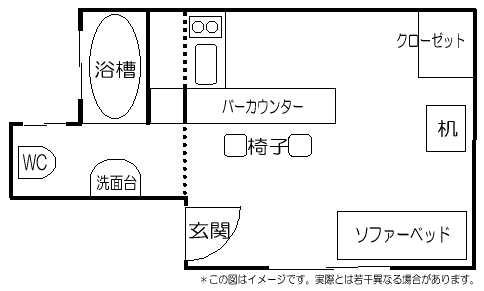 サンルイ島−12の間取り図