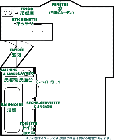 サンルイ島−7の間取り図